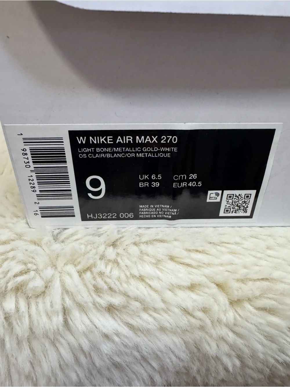 Nike new box